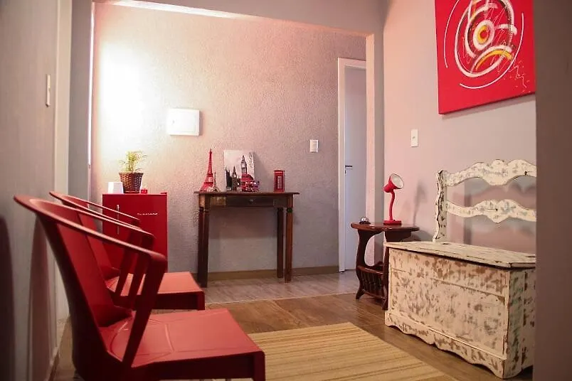 Quarto em Acomodações Particulares Casa Rebello - Pousada Itajaí